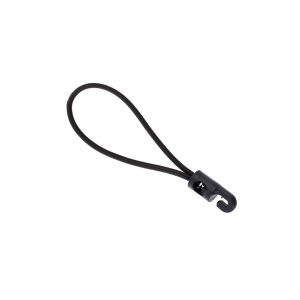 Black bungee loop with hook
