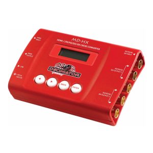 Angled view of Decimator MD-HX 3G