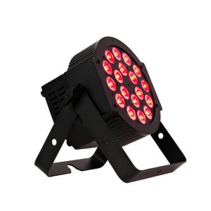 Angled view of P18 Hex RGBWAUV